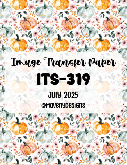 ITS-319 - Transfer Paper - July 2025 Launch