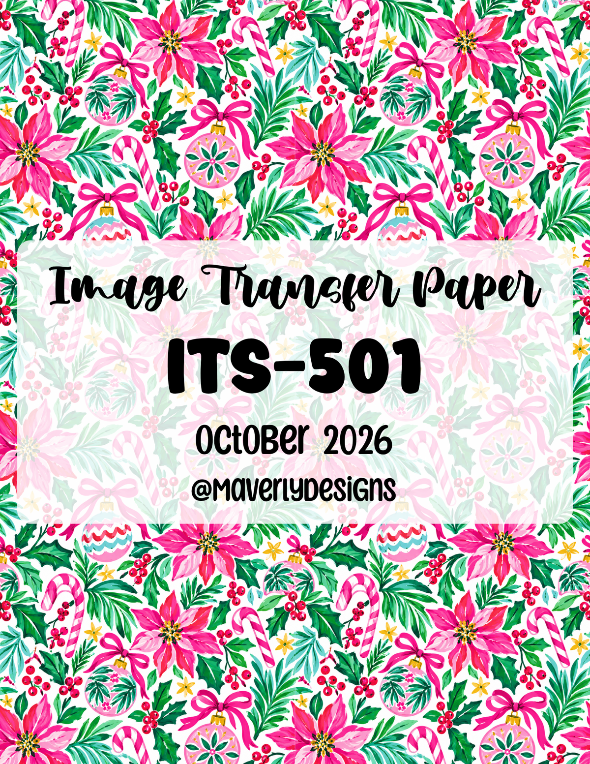 ITS-501 - Transfer Paper - October 2026 Launch