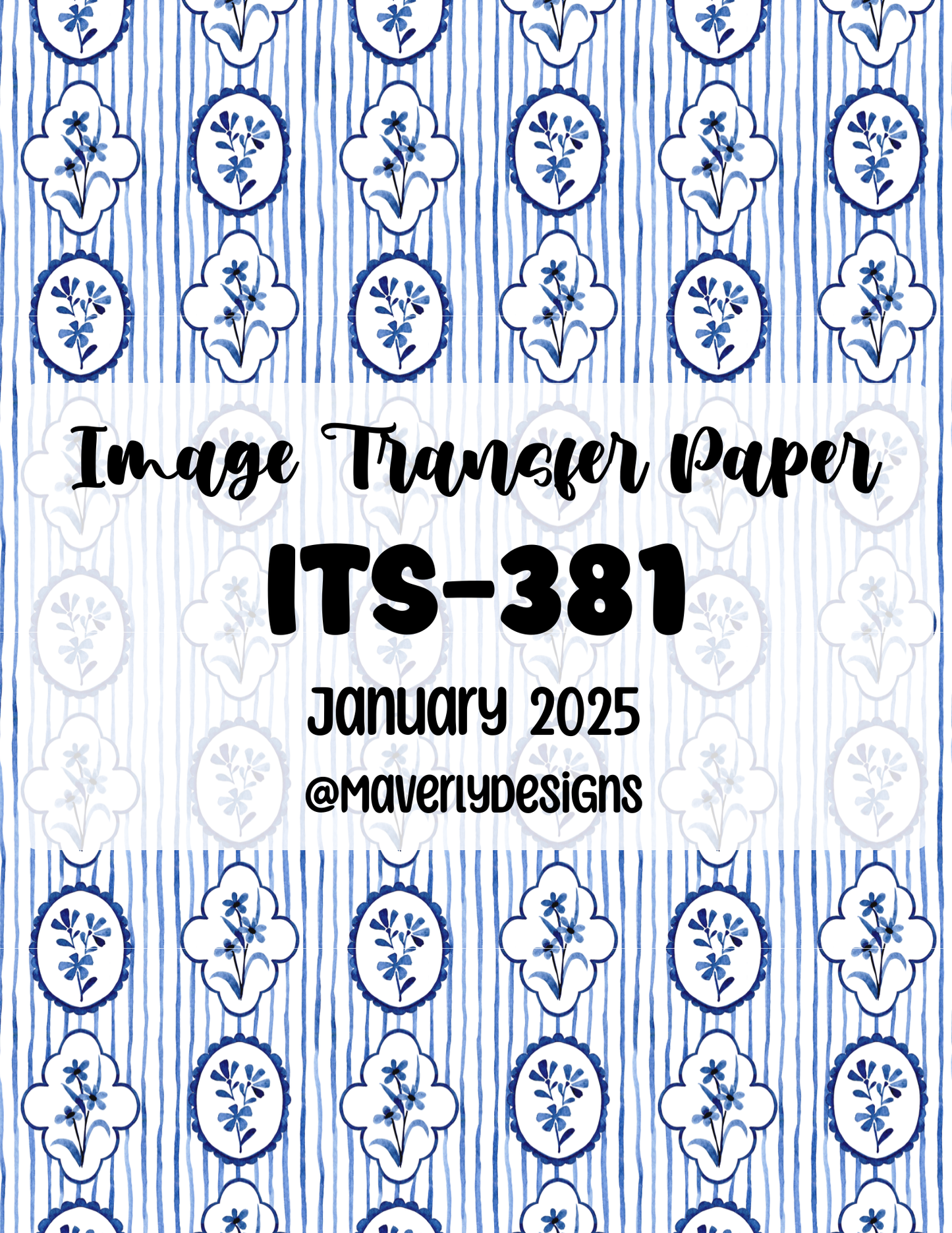 ITS-381 - Transfer Paper - January 2026 Launch