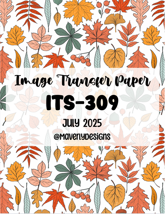 ITS-309 - Transfer Paper - July 2025 Launch
