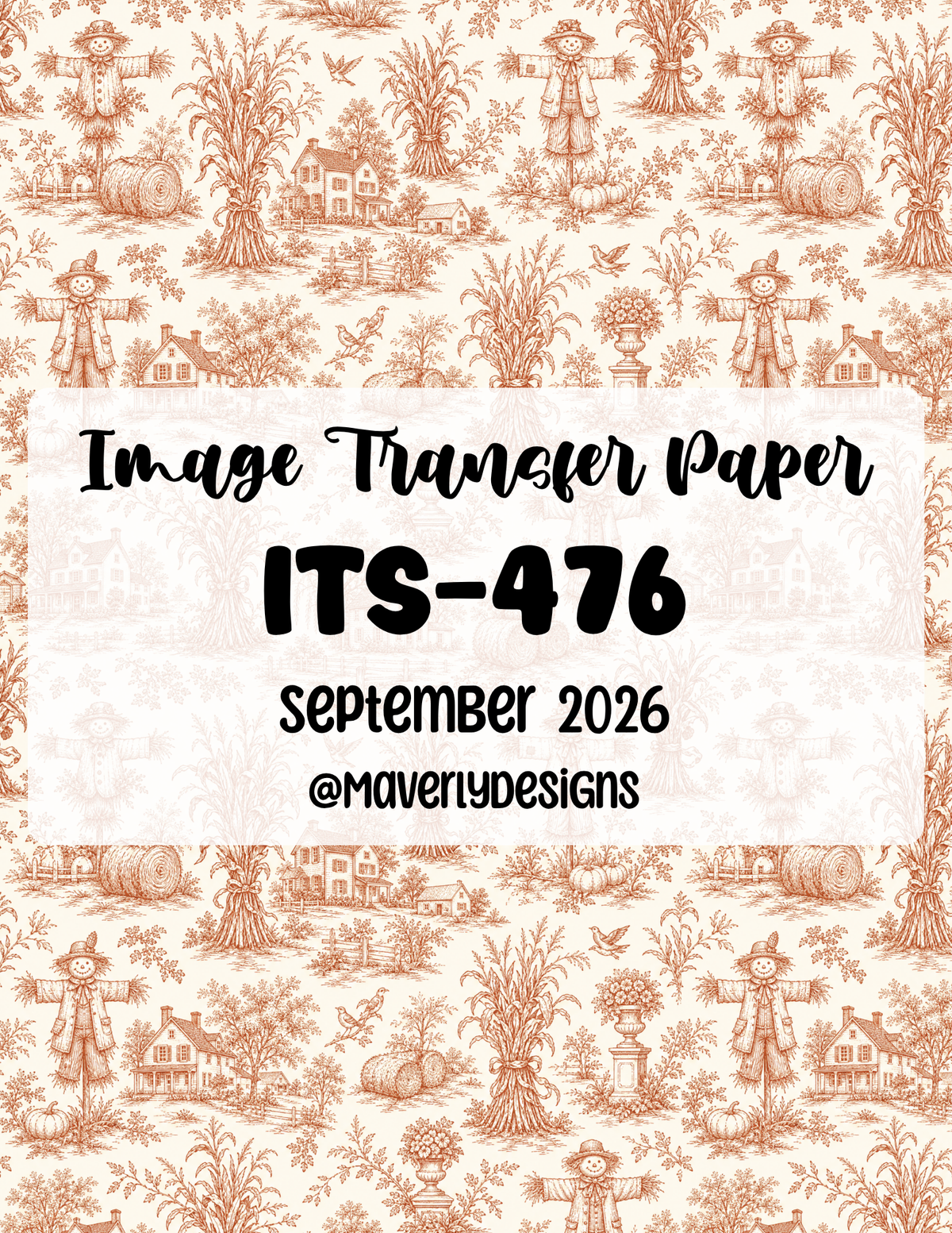 ITS-476 - Transfer Paper - September 2026 Launch