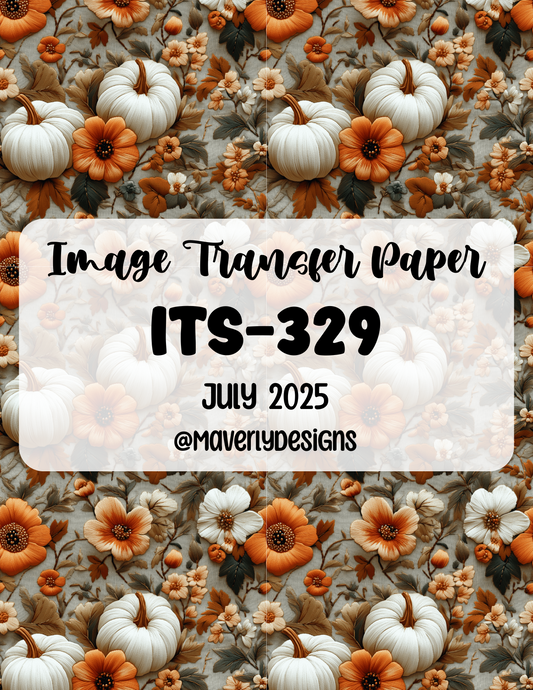 ITS-329 - Transfer Paper - July 2025 Launch