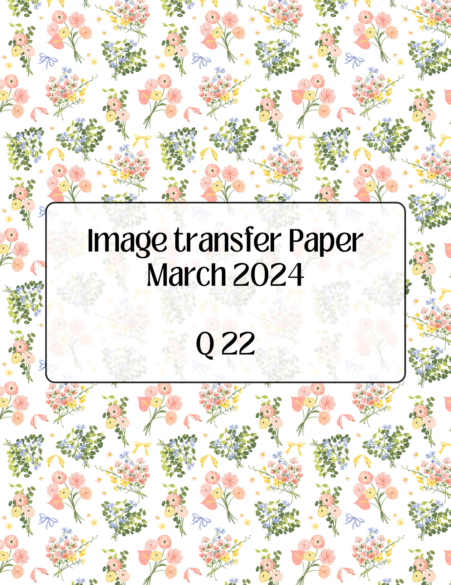 ITS-141 - IMAGE TRANSFER PAPER (Q22)