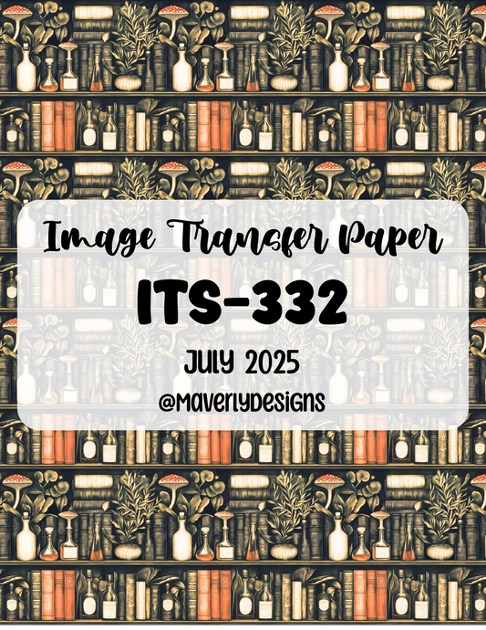 ITS-332 - Transfer Paper - July 2025 Launch