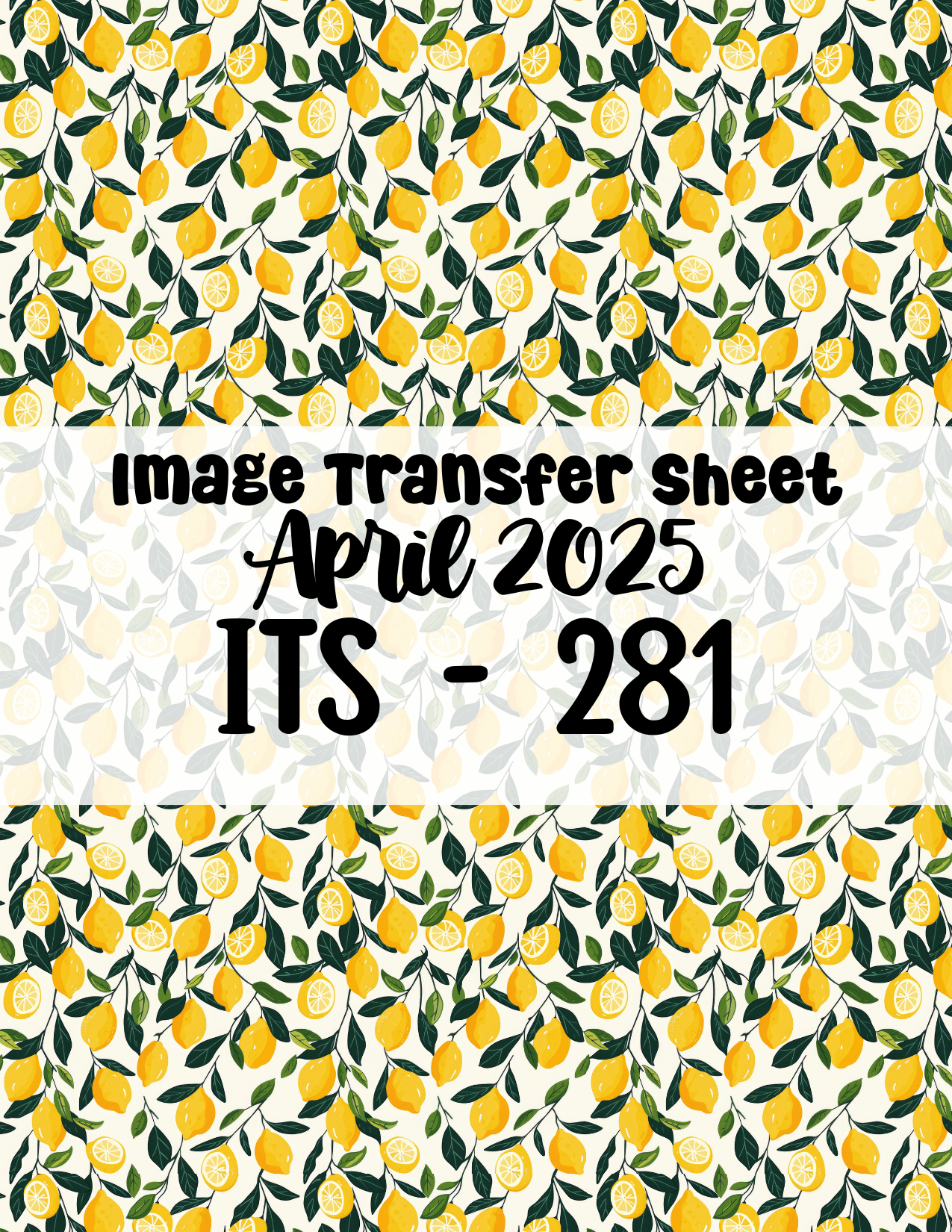 ITS-281 - Transfer Paper - April 2025 Launch
