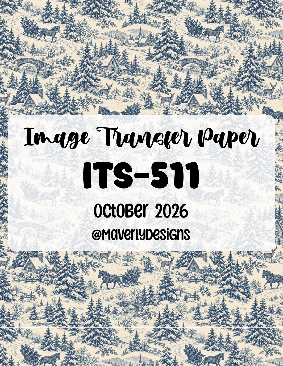 ITS-511 - Transfer Paper - October 2026 Launch