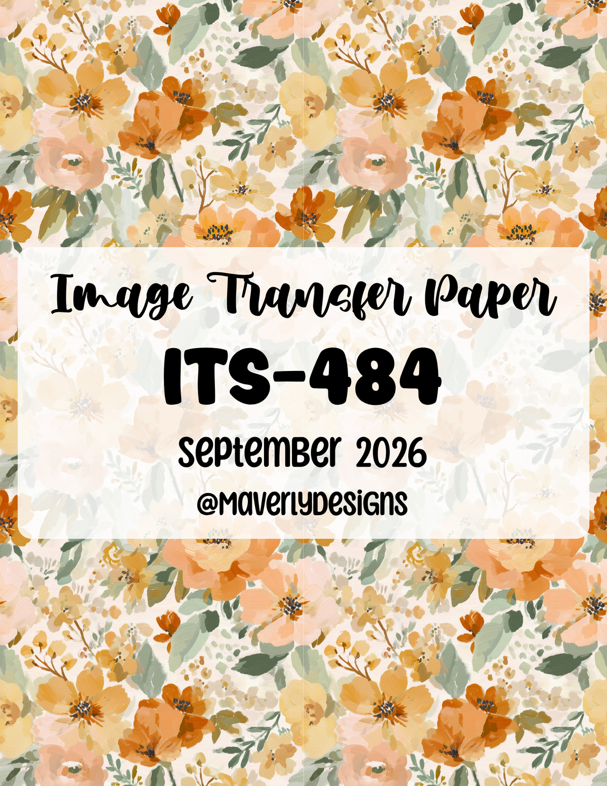 ITS-484 - Transfer Paper - September 2026 Launch