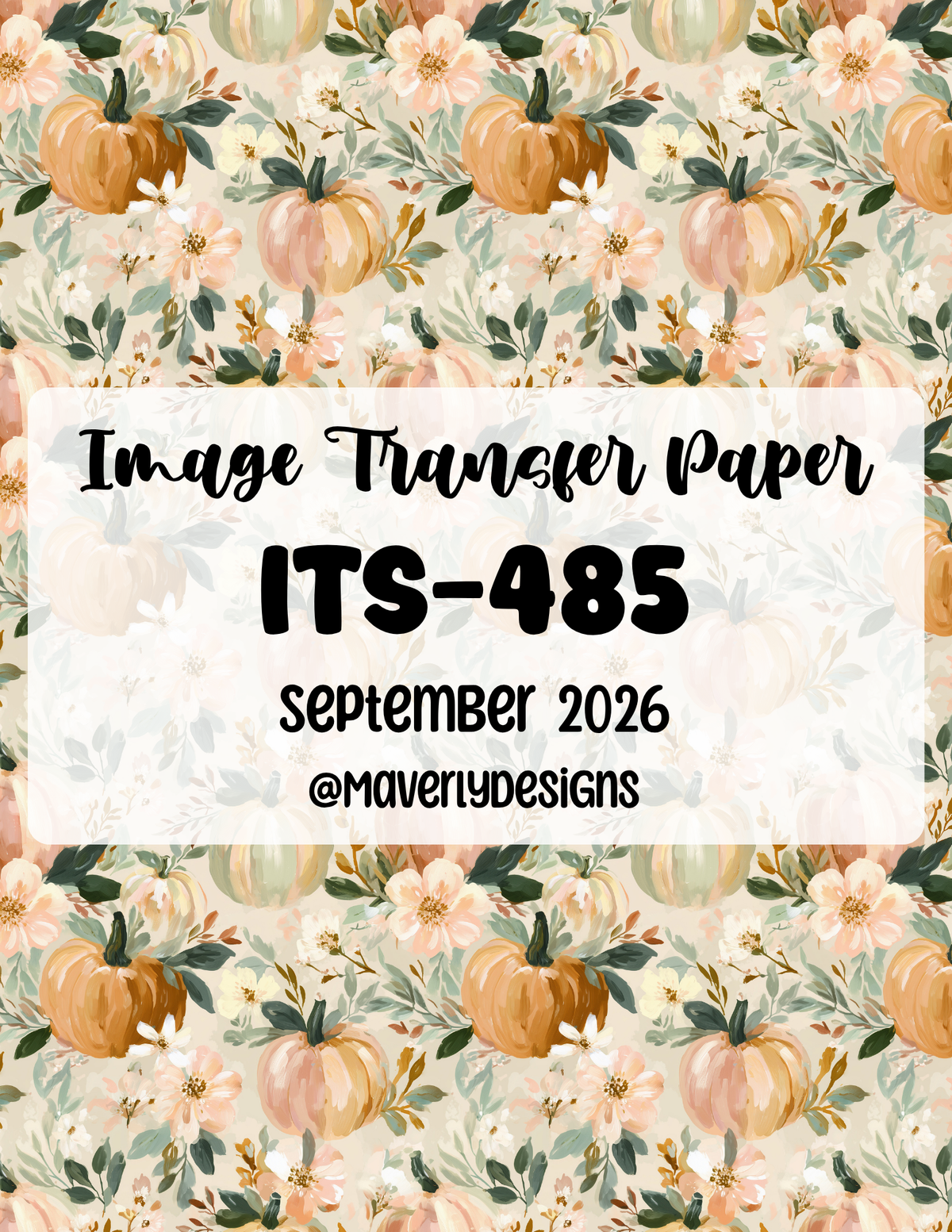 ITS-485 - Transfer Paper - September 2026 Launch
