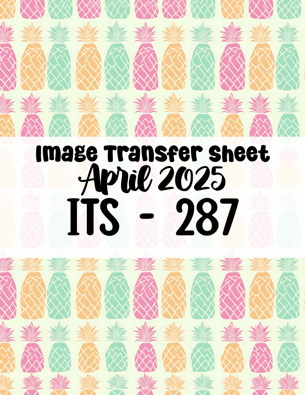 ITS-287 - Transfer Paper - April 2025 Launch