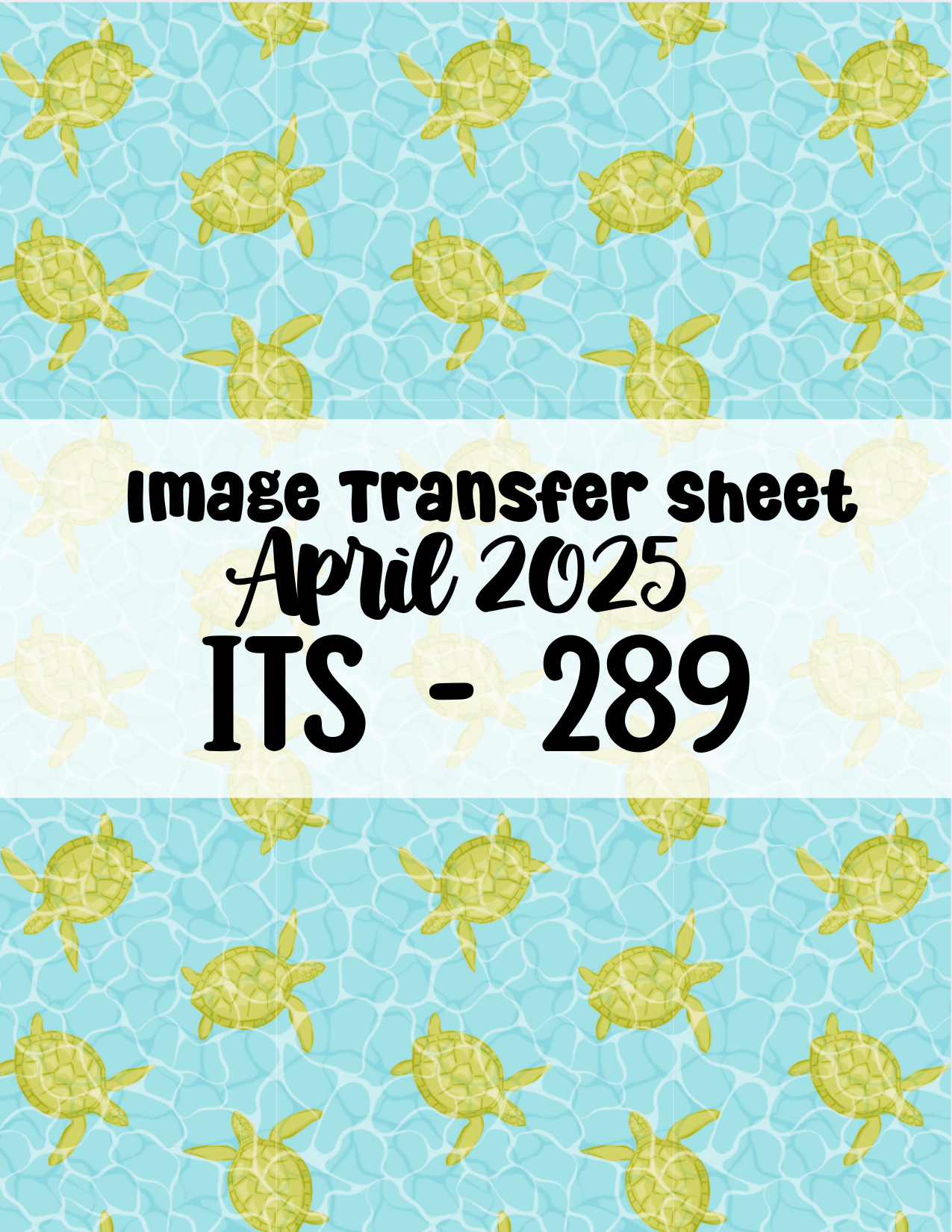ITS-289- Transfer Paper - April 2025 Launch