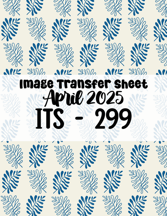 ITS-299- Transfer Paper - April 2025 Launch