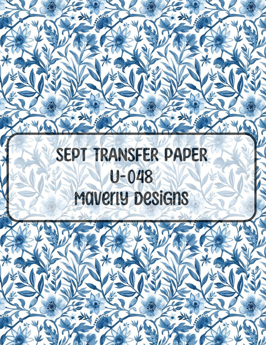 U-048 - September 2024 - Transfer Paper