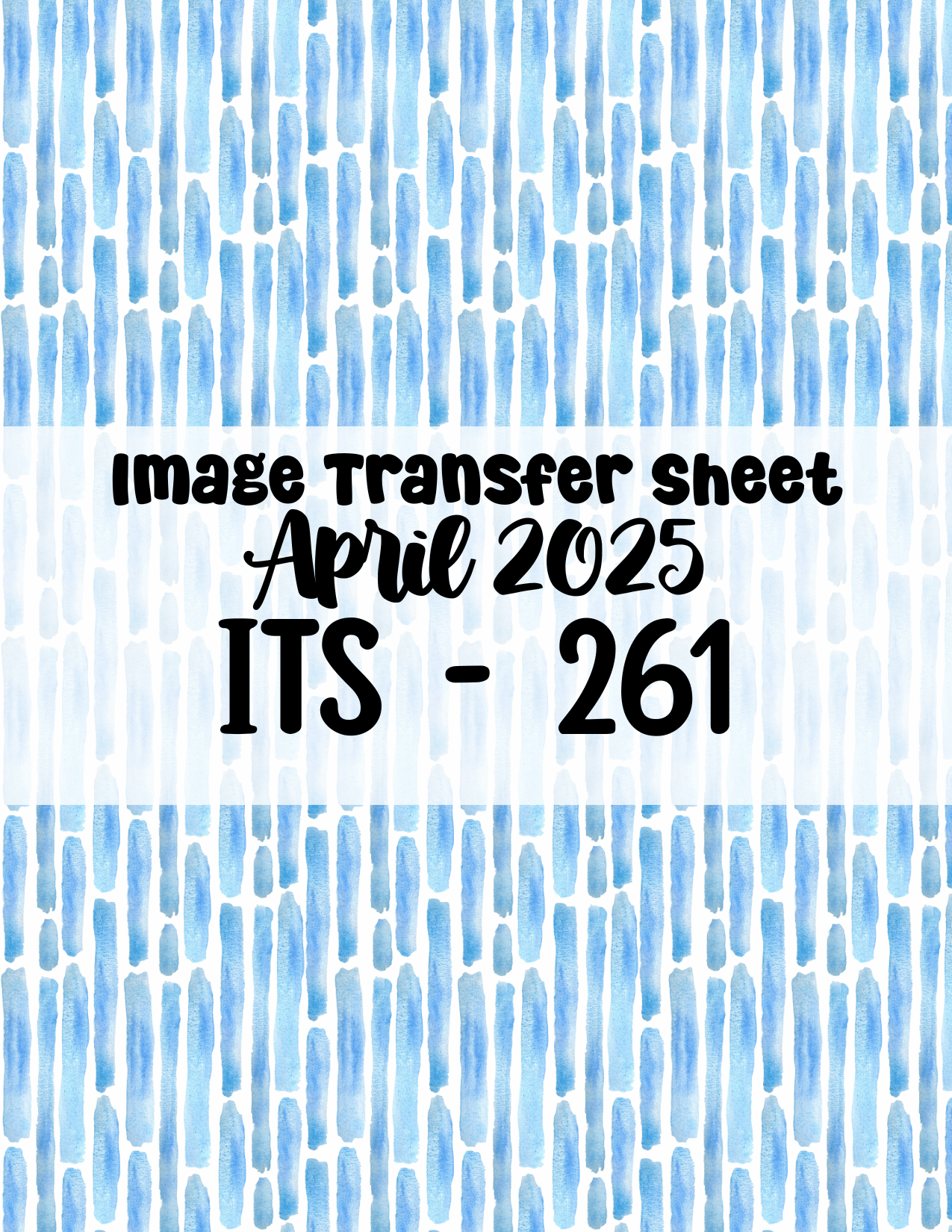 ITS-261 - Transfer Paper - April 2025 Launch