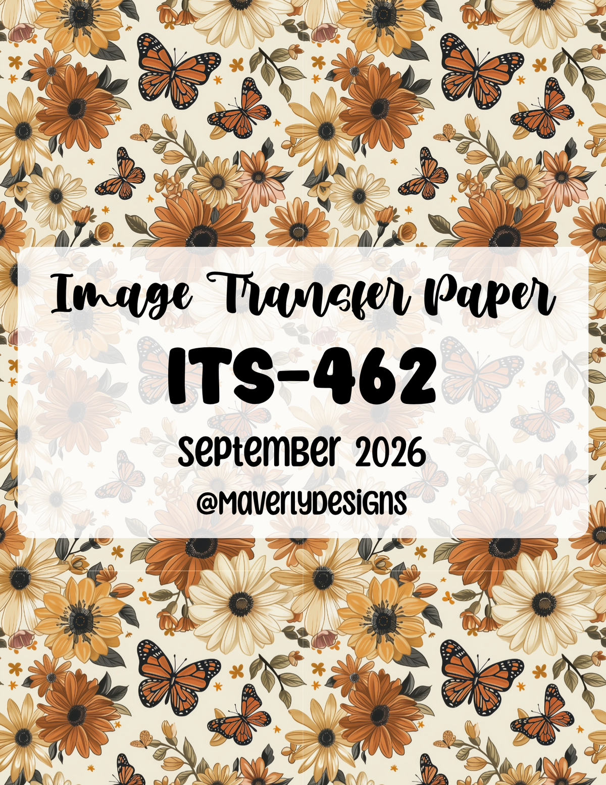 ITS-462- Transfer Paper - September 2026 Launch