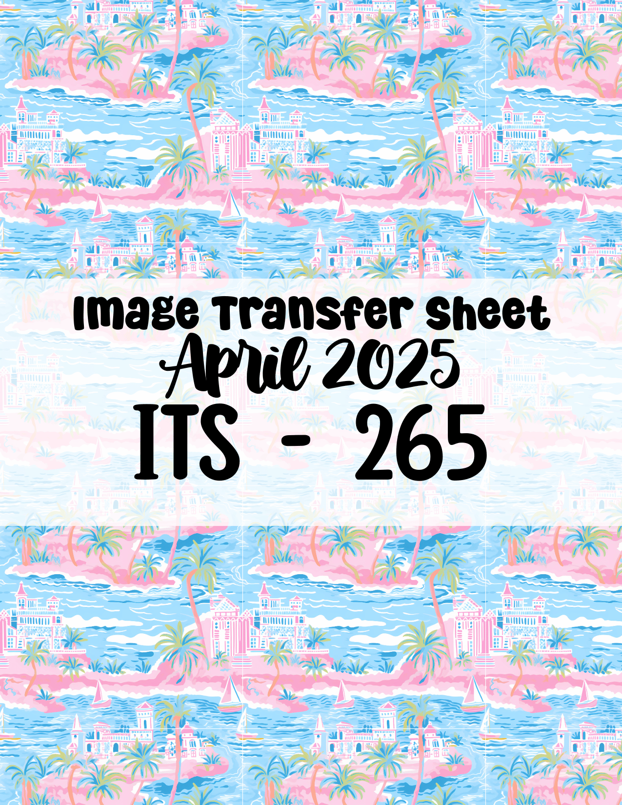 ITS-265 - Transfer Paper - April 2025 Launch