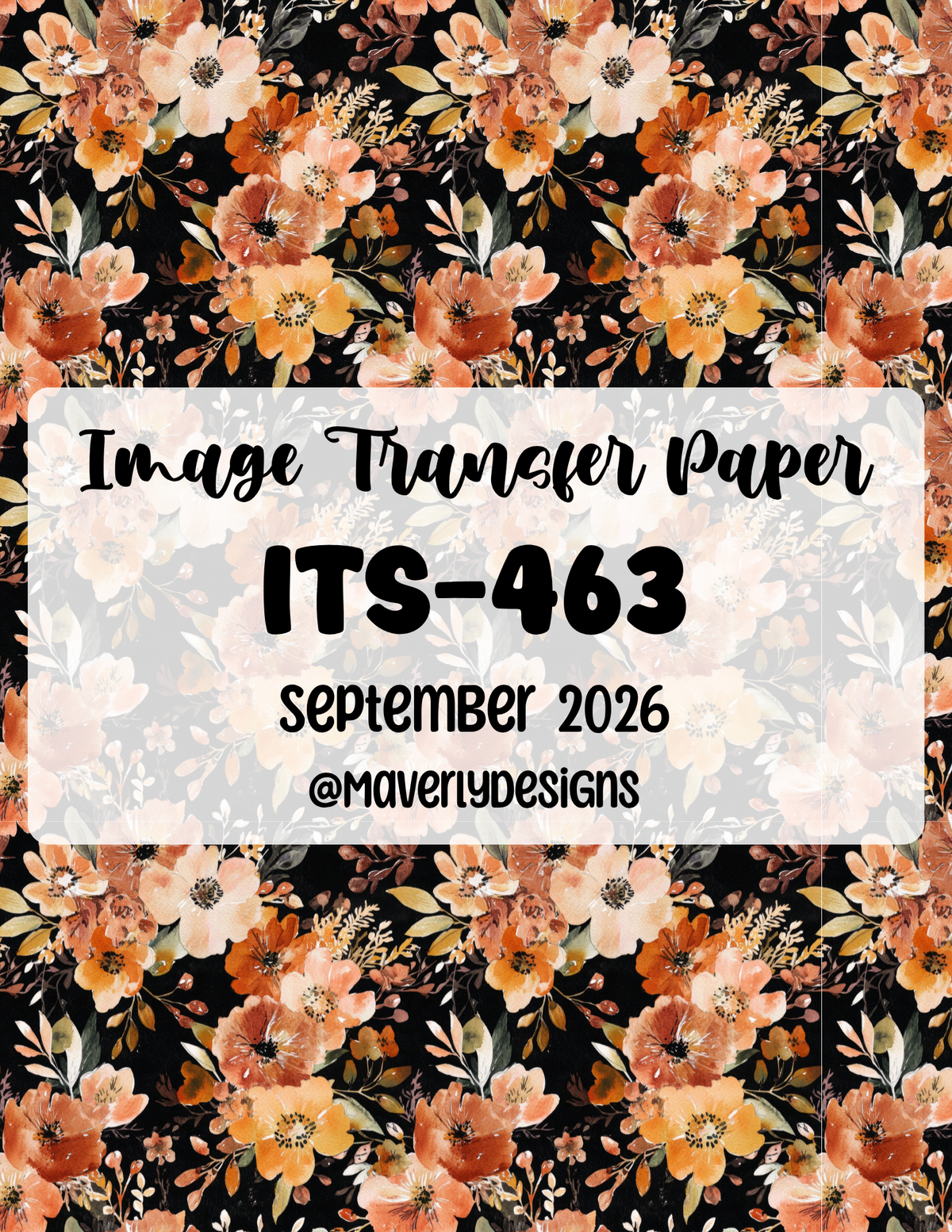 ITS-463 - Transfer Paper - September 2026 Launch