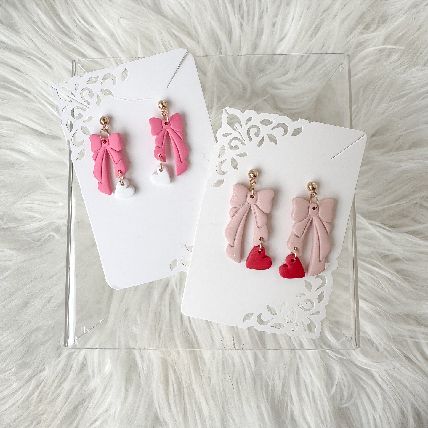 Coquette Bow + Heart Duo - Valentines Day Collection - December 2024
