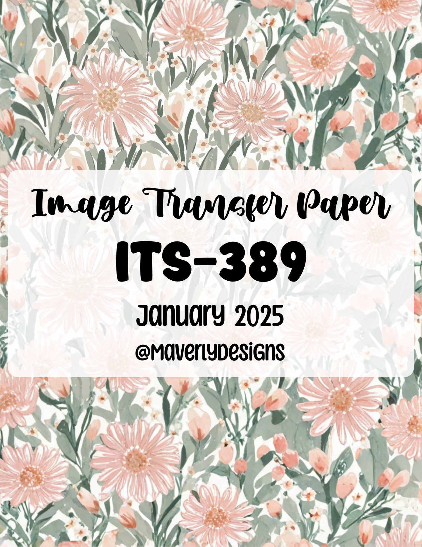 ITS-389 - Transfer Paper - January 2026 Launch