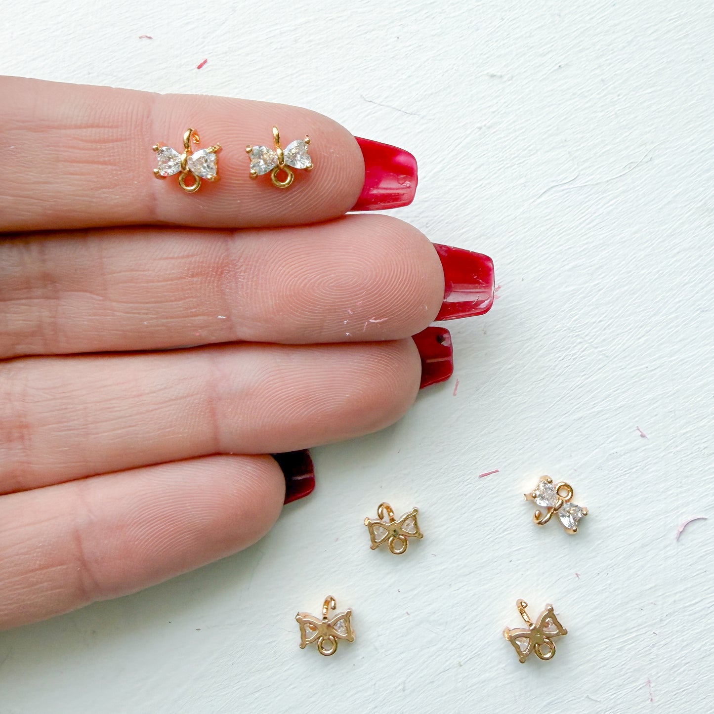 Baby CZ Gem Connectors - 10 PIECES - December 2025 Launch