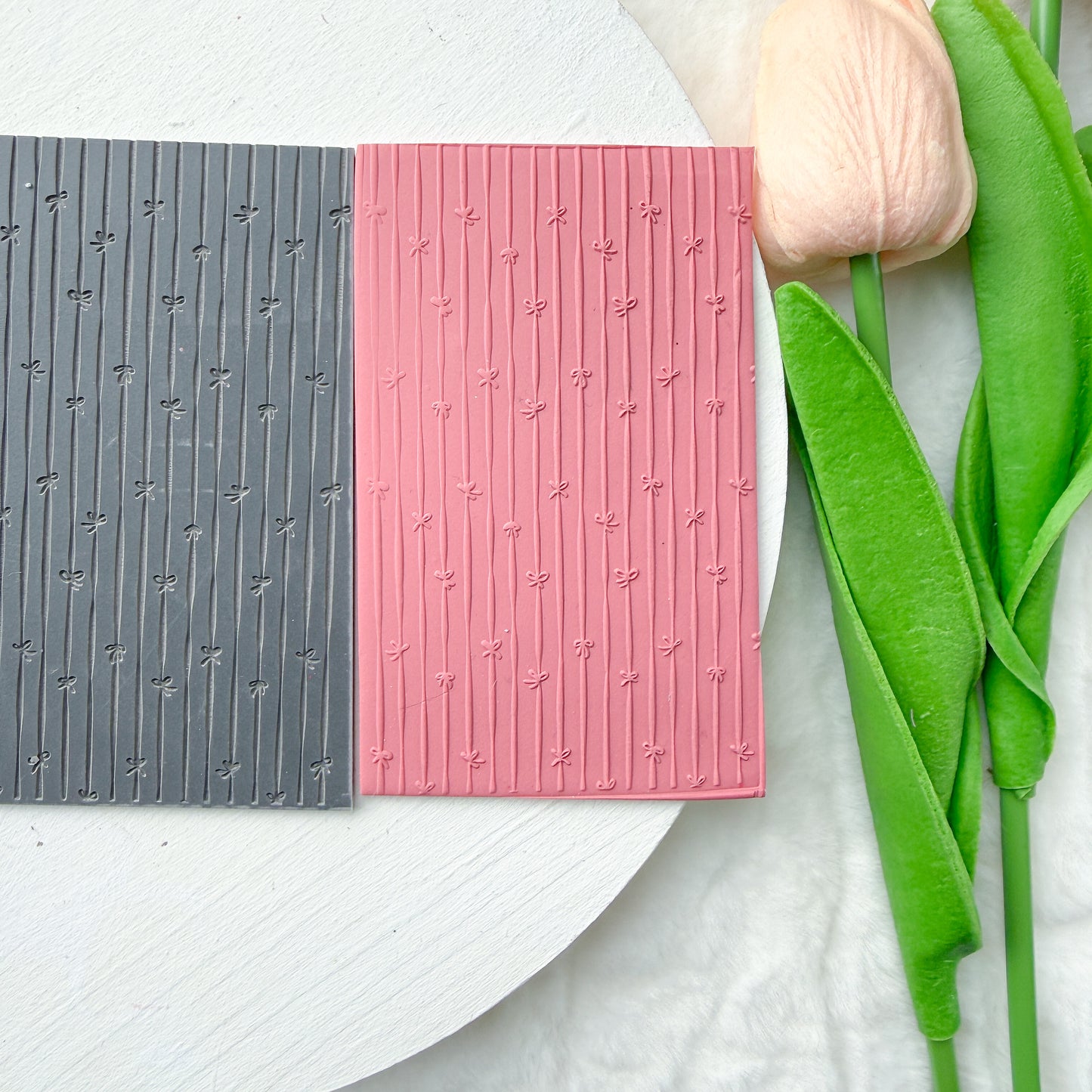 Cascading Coquette Texture Mat - December 2025 Launch