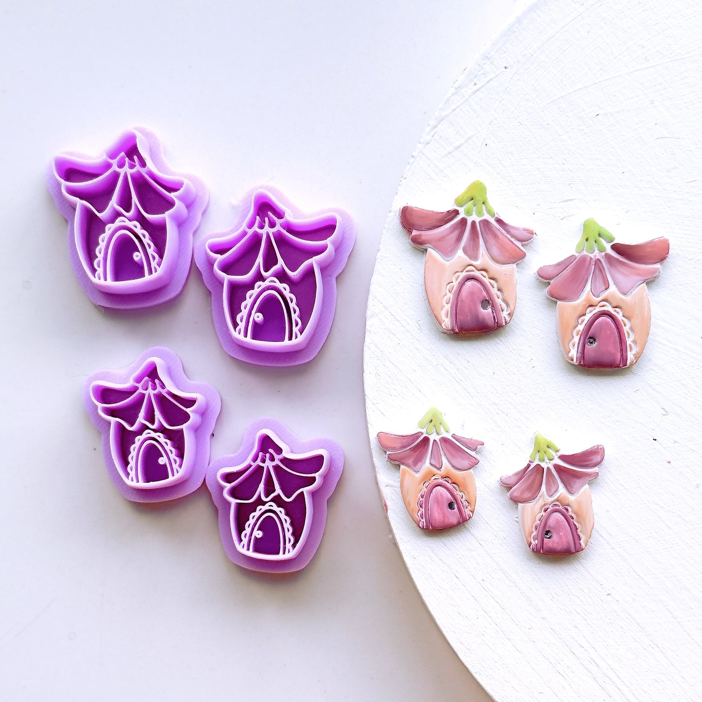 Flower Top Garden House Clay Cutter - July 2025 Launch