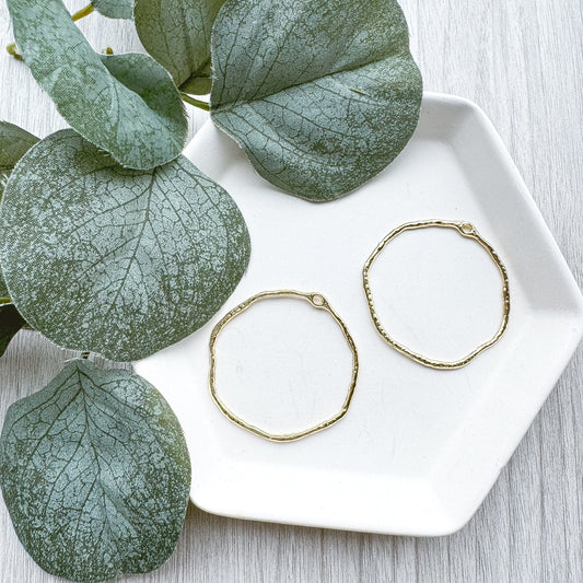 Large Circle Bezel Charm (10 PIECES)  - February Launch