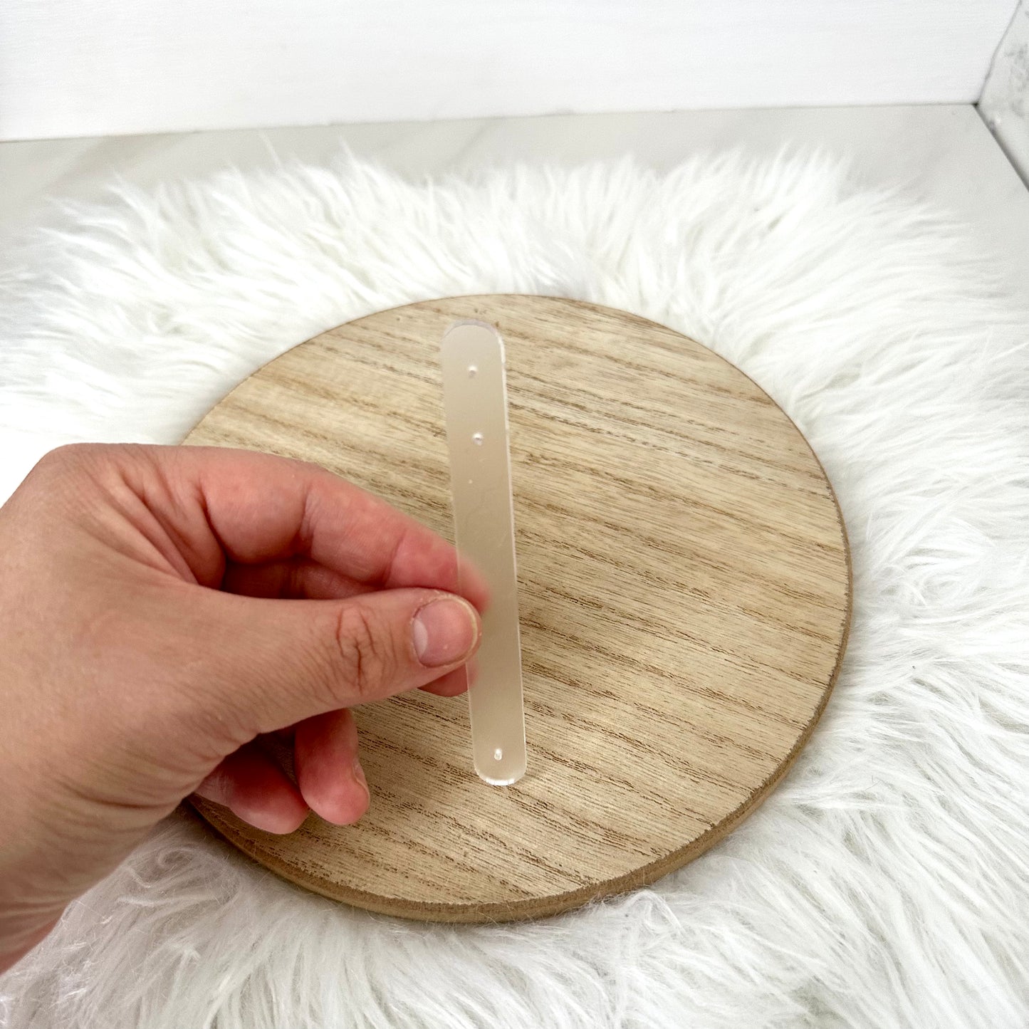 Straight Dual end Earring Display Stick - Acrylic - 1 Piece