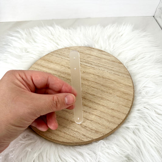 Straight Dual end Earring Display Stick - Acrylic - 1 Piece