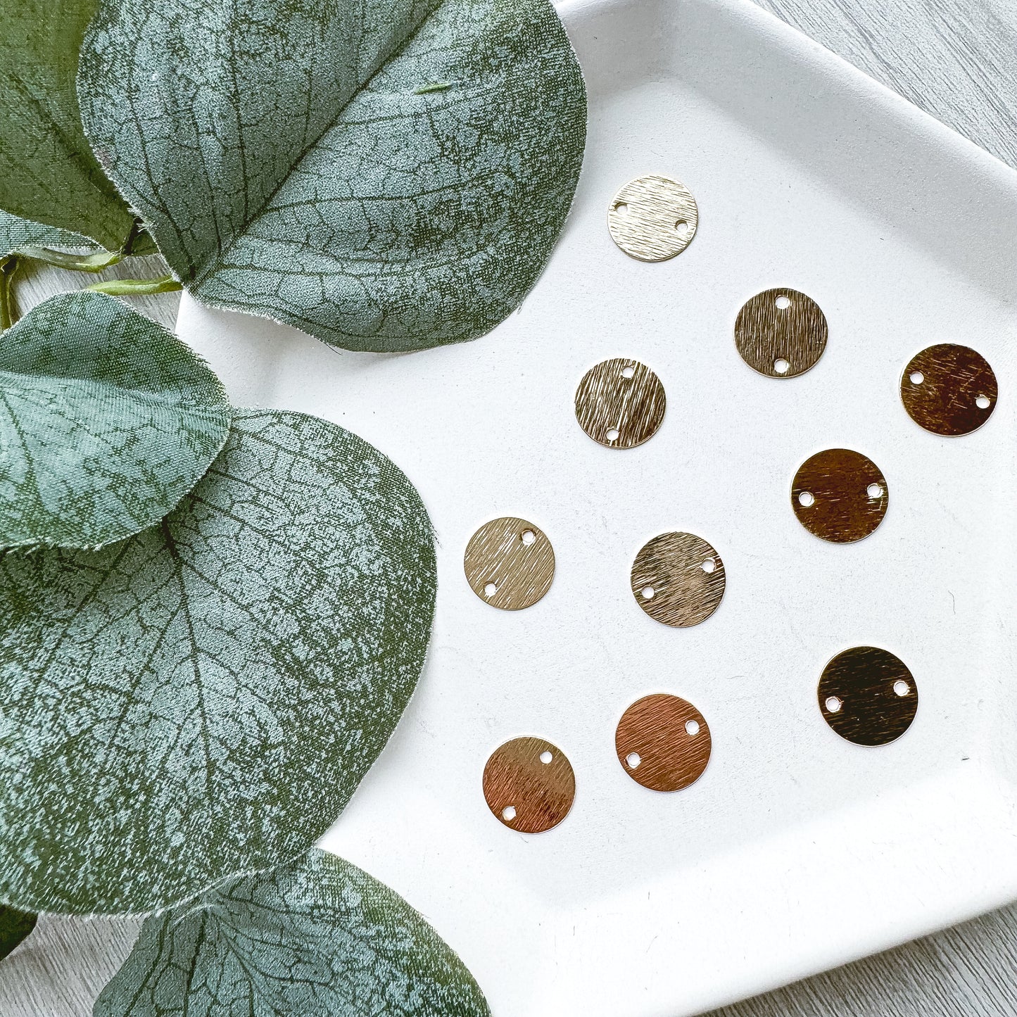 12 mm Circle Connector - 10 pieces