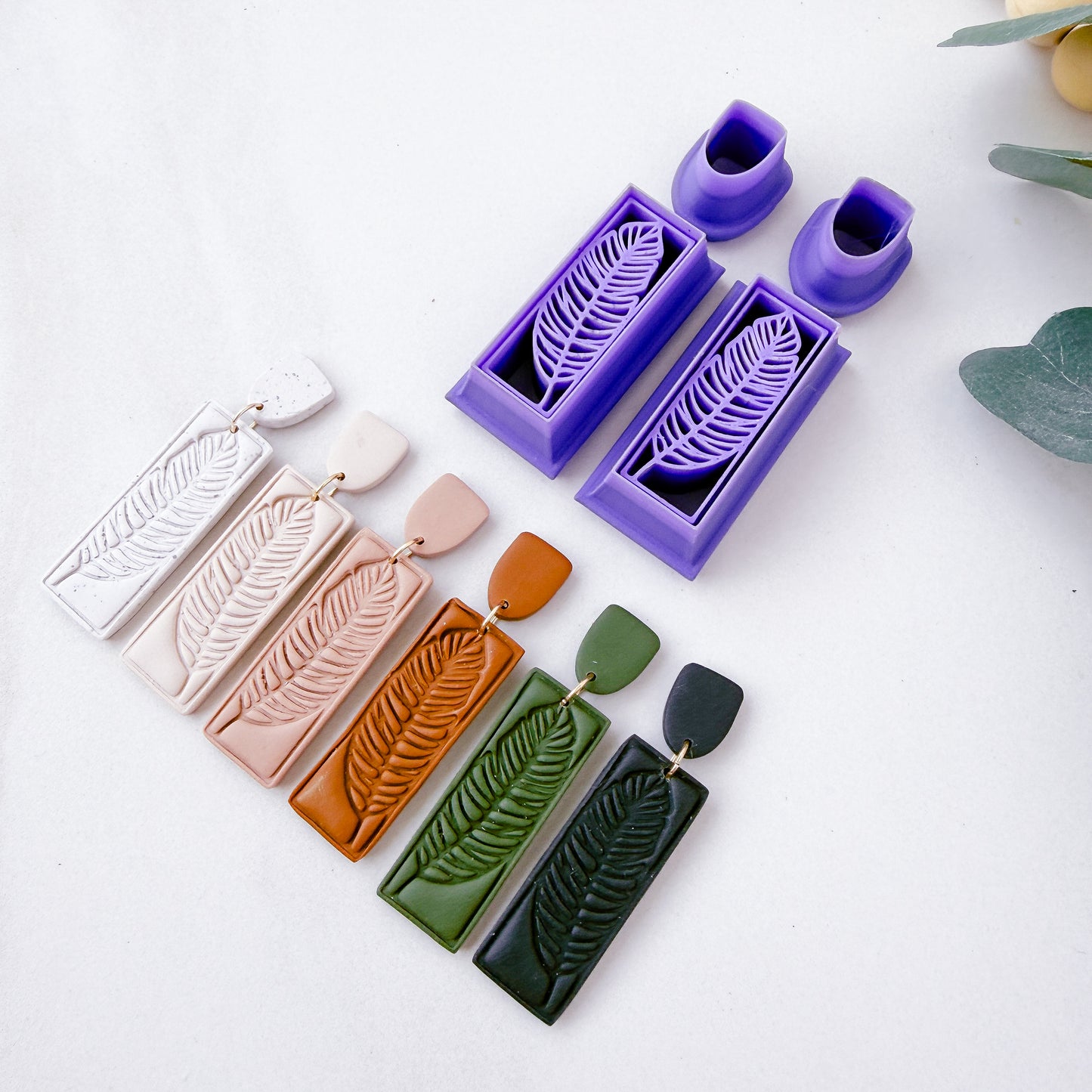 Riley Leaf Frame - 4 Pieces Clay Cutter - February 2026 Launch