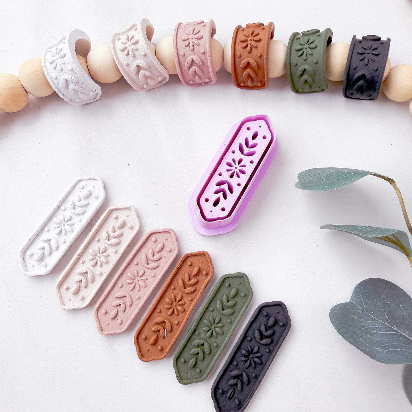 Wren Long Dangle or Huggie Clay Cutter - February 2026 Launch