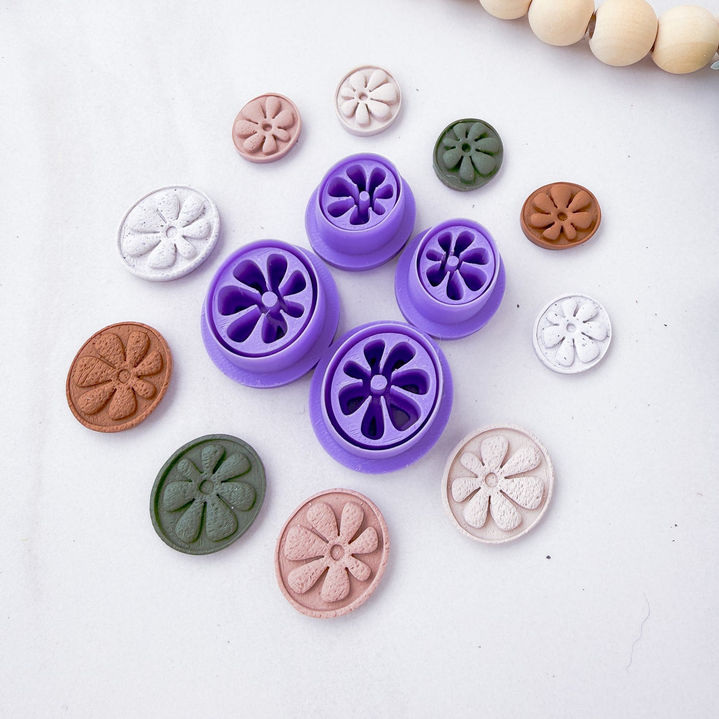 Rhea Embossed Flower Clay Cutter - February 2026 Launch