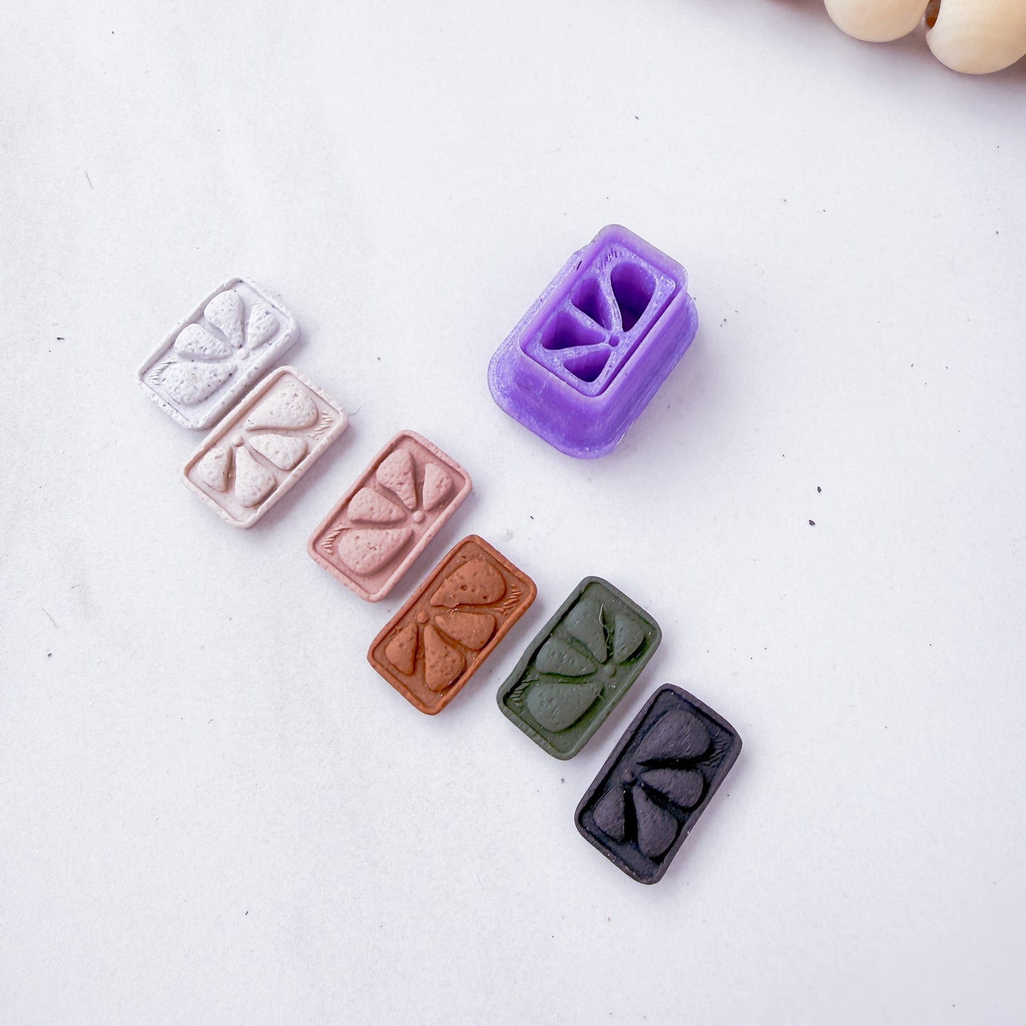 Embossed Rectangle Matisse Charm Clay Cutter - February 2026 Launch