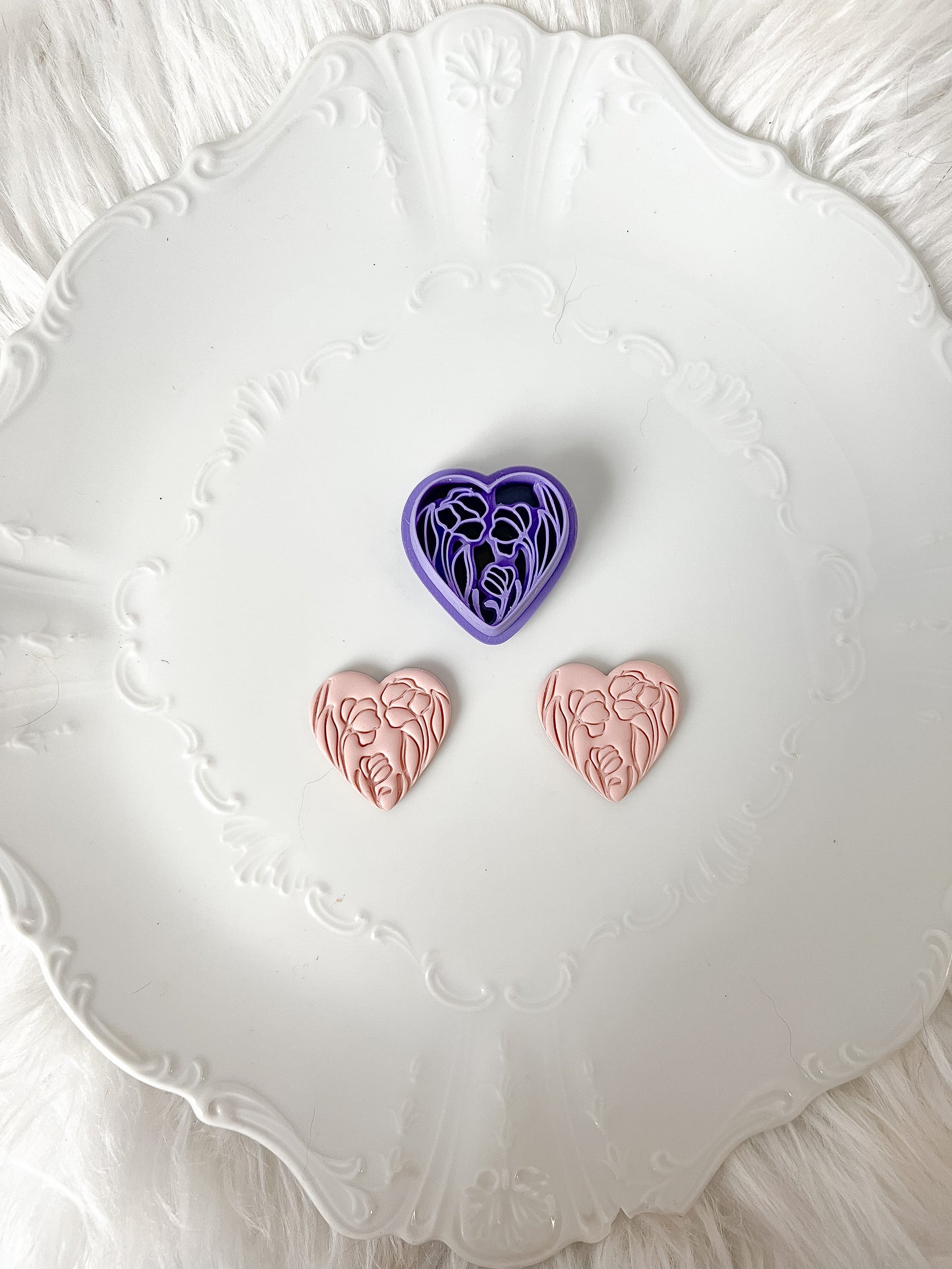 Floral Heart Valentines Cutter- December 2023