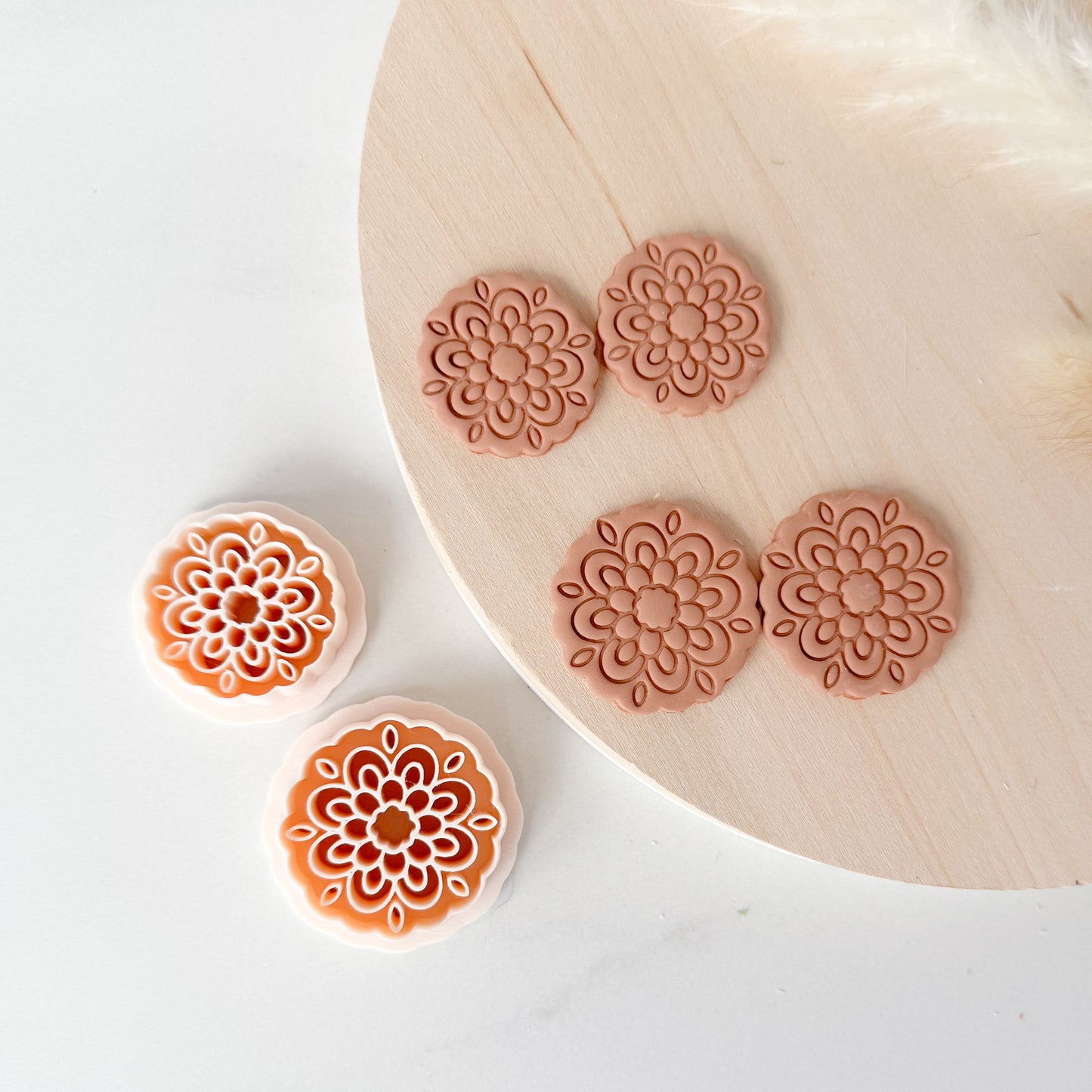 Statement Flower - Style 2 - Imprint Clay Cutter - June 2025 Launch