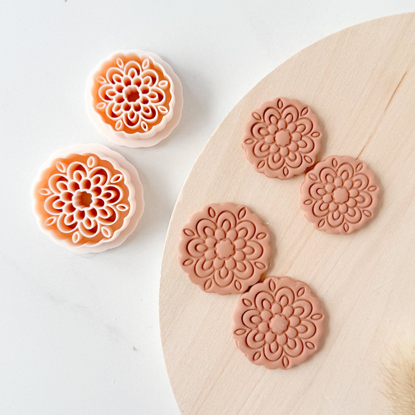 Statement Flower - Style 2 - Imprint Clay Cutter - June 2025 Launch