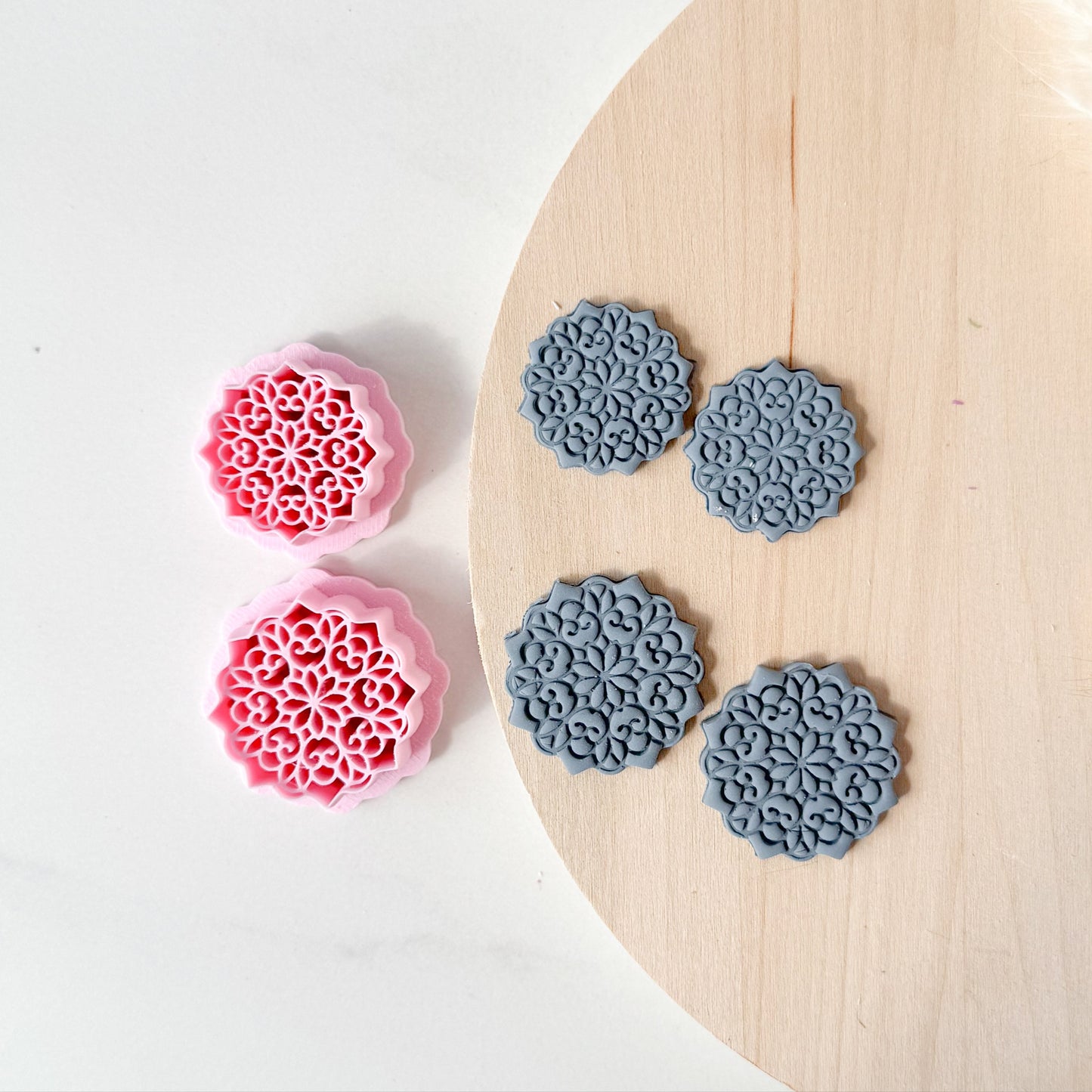 Statement Flower - Style 4 - Imprint Clay Cutter - June 2025 Launch