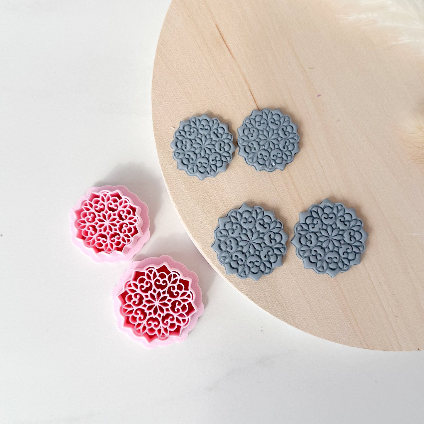 Statement Flower - Style 4 - Imprint Clay Cutter - June 2025 Launch