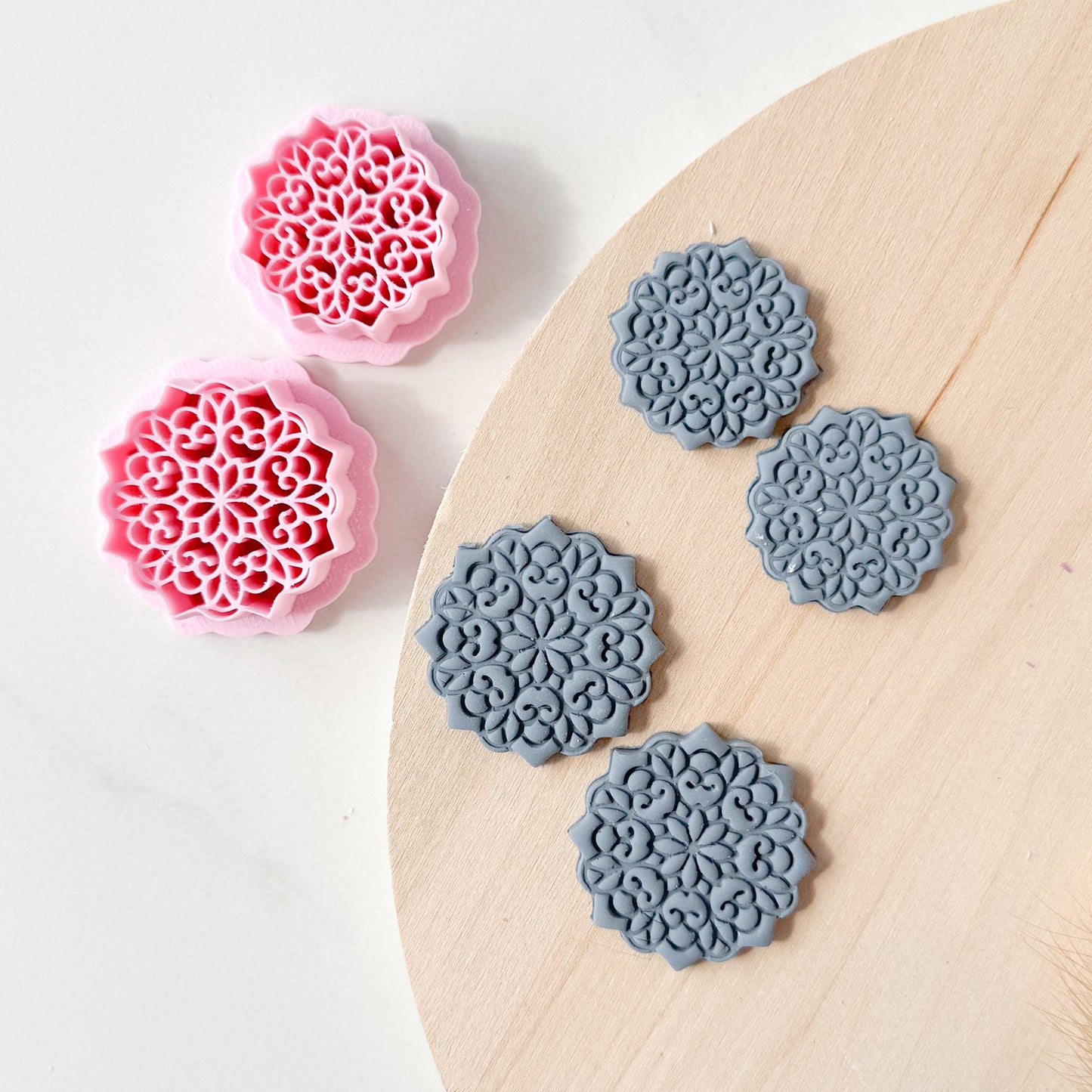 Statement Flower - Style 4 - Imprint Clay Cutter - June 2025 Launch