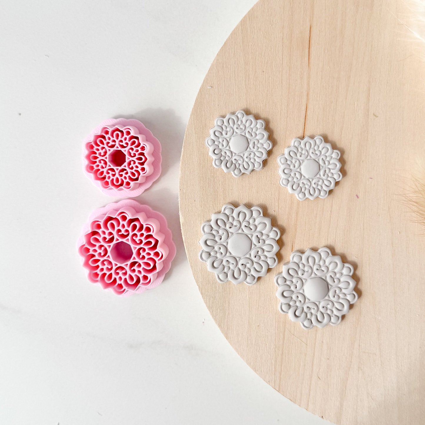 Statement Flower - Style 5 - Imprint Clay Cutter - June 2025 Launch