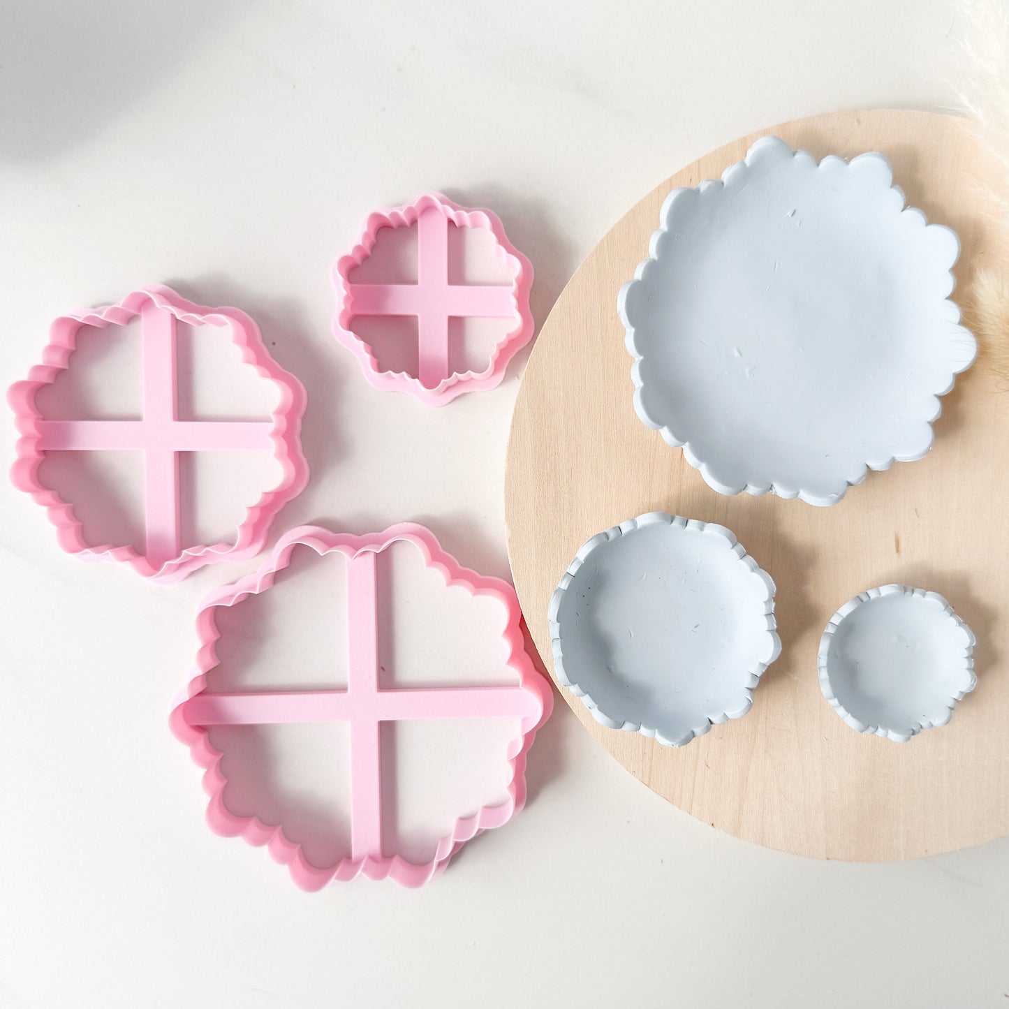 Dreamy Scalloped Trinket Dish Clay Cutter - June 2025 Launch