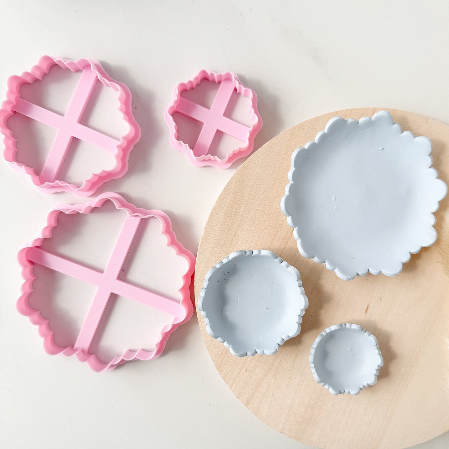 Dreamy Scalloped Trinket Dish Clay Cutter - June 2025 Launch
