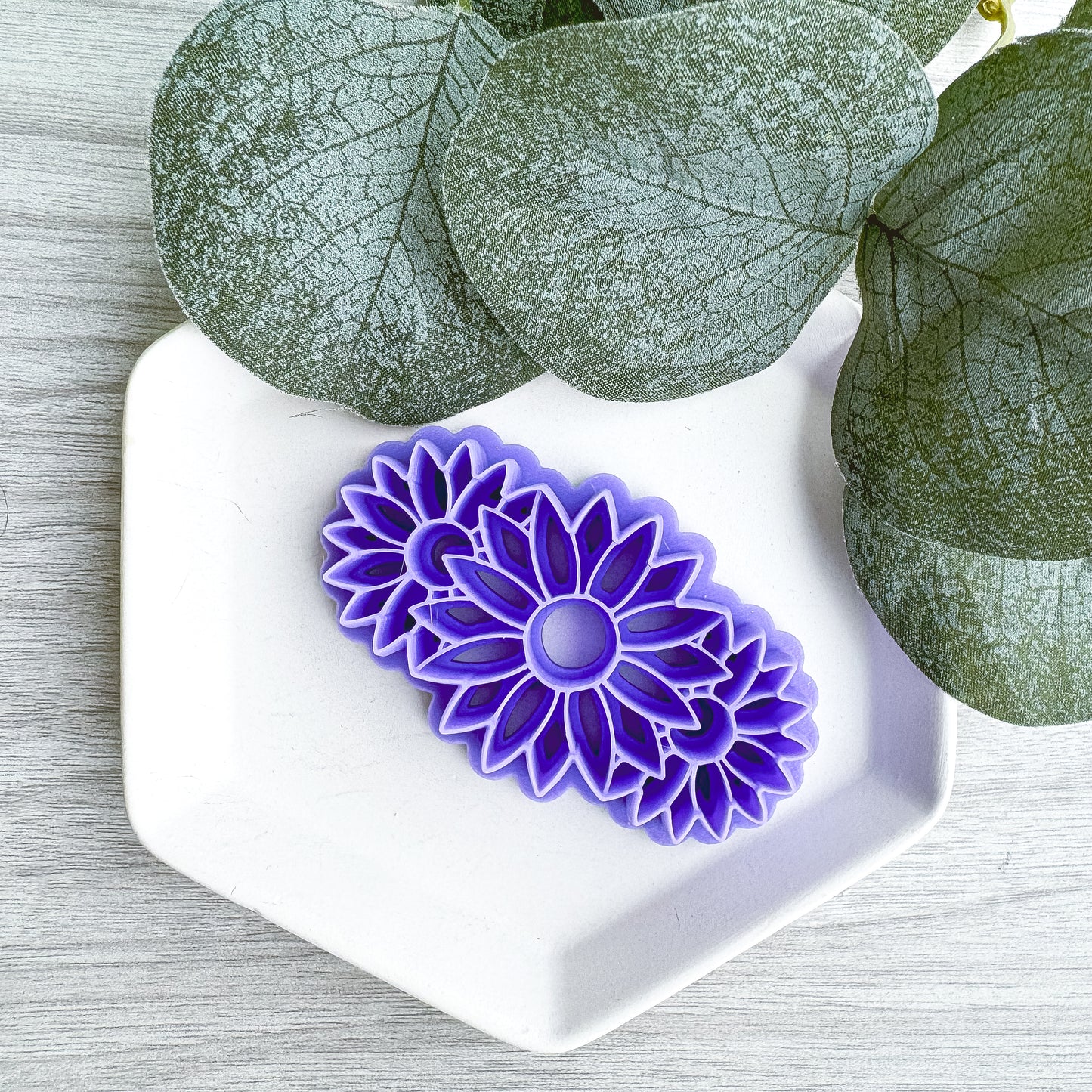Sunflower Trio Barrette Cutter - January 2024 Launch