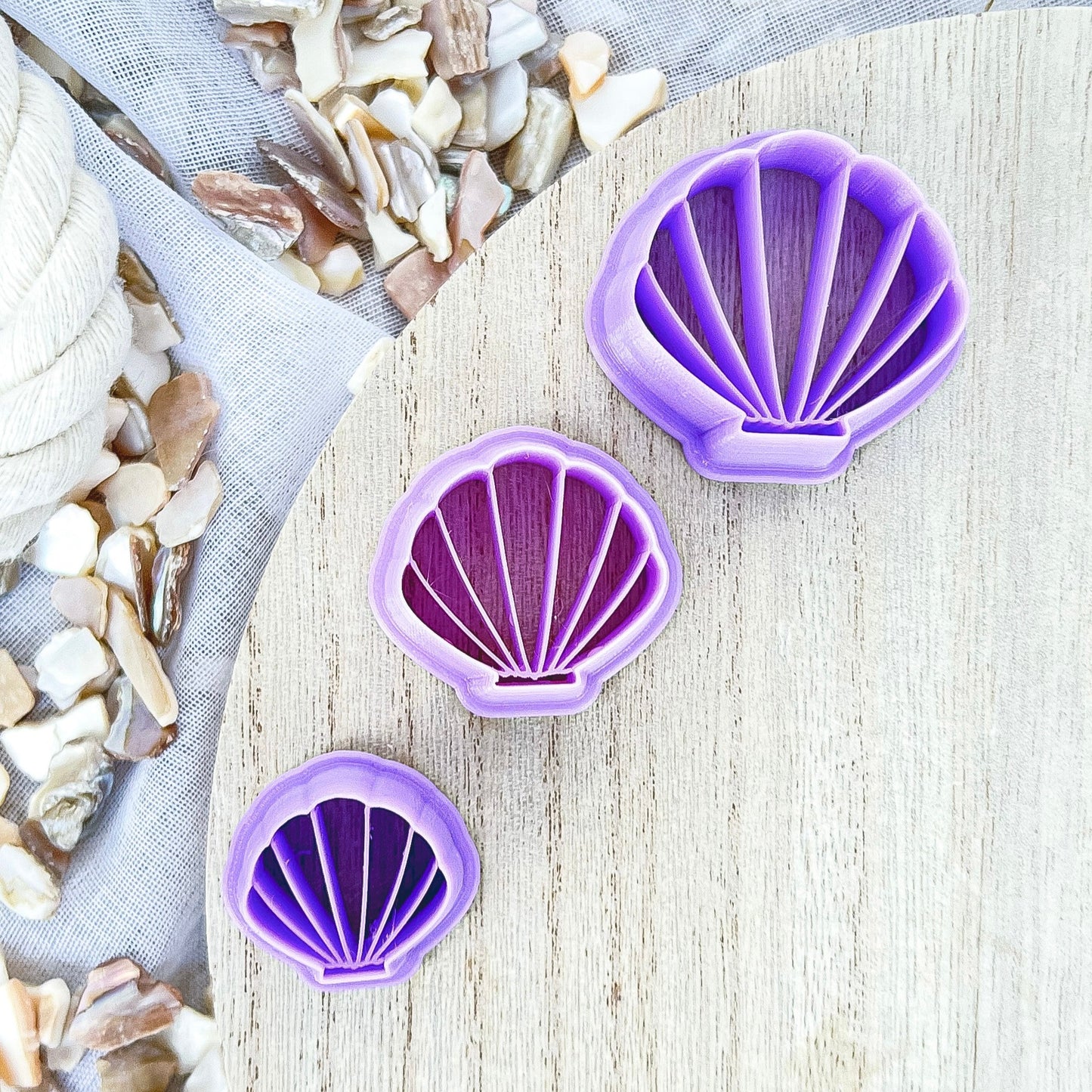 Sea Shell Imprint Cutter - May Launch