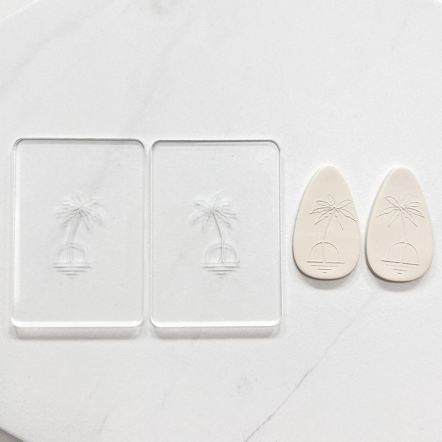 Palm Tree Acrylic Tile