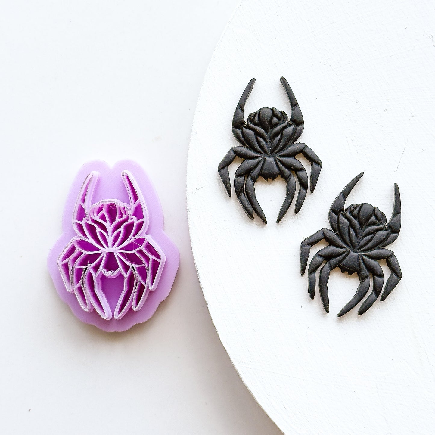Black Widow Rose Spider Clay Cutter - July 2025 Launch