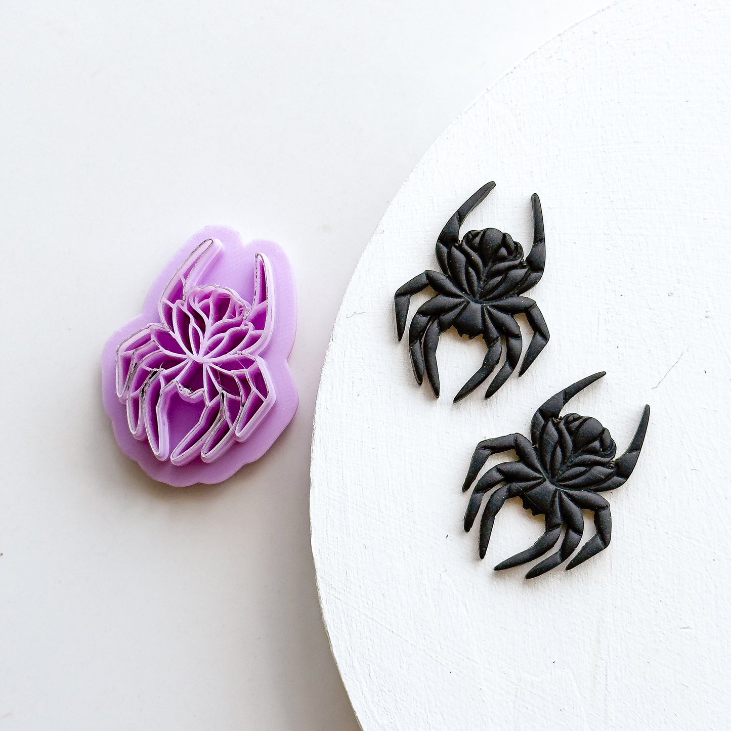 Black Widow Rose Spider Clay Cutter - July 2025 Launch