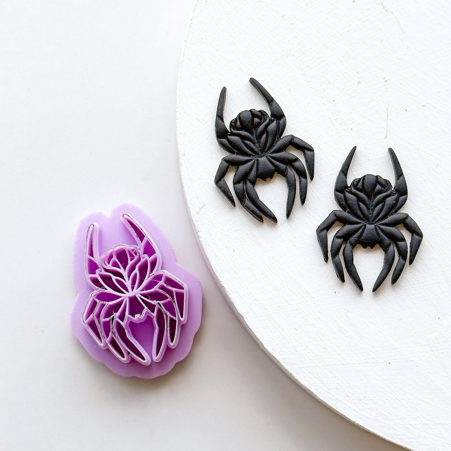 Black Widow Rose Spider Clay Cutter - July 2025 Launch