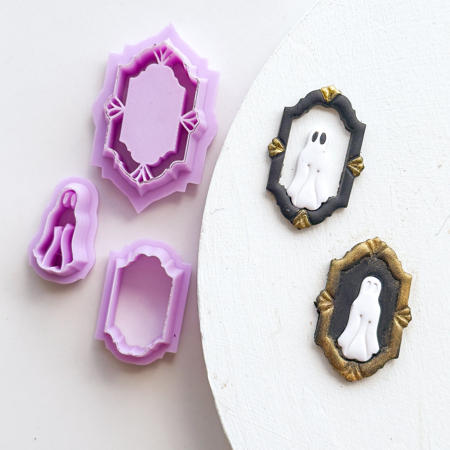 Spooky Ghost Frame Clay Cutter Set- July 2025 Launch