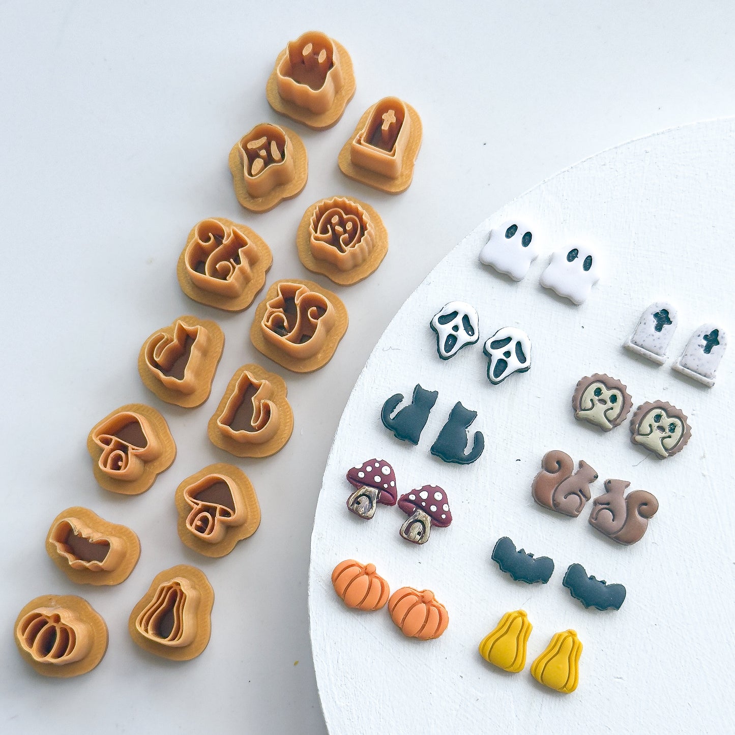 Autumn Studs Clay Cutter - July 2025 Launch
